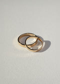 18k Red Gold Wedding Bands (A)