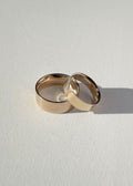 18k Red Gold Wedding Bands (B)