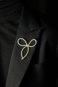 PEARL Bow Brooch