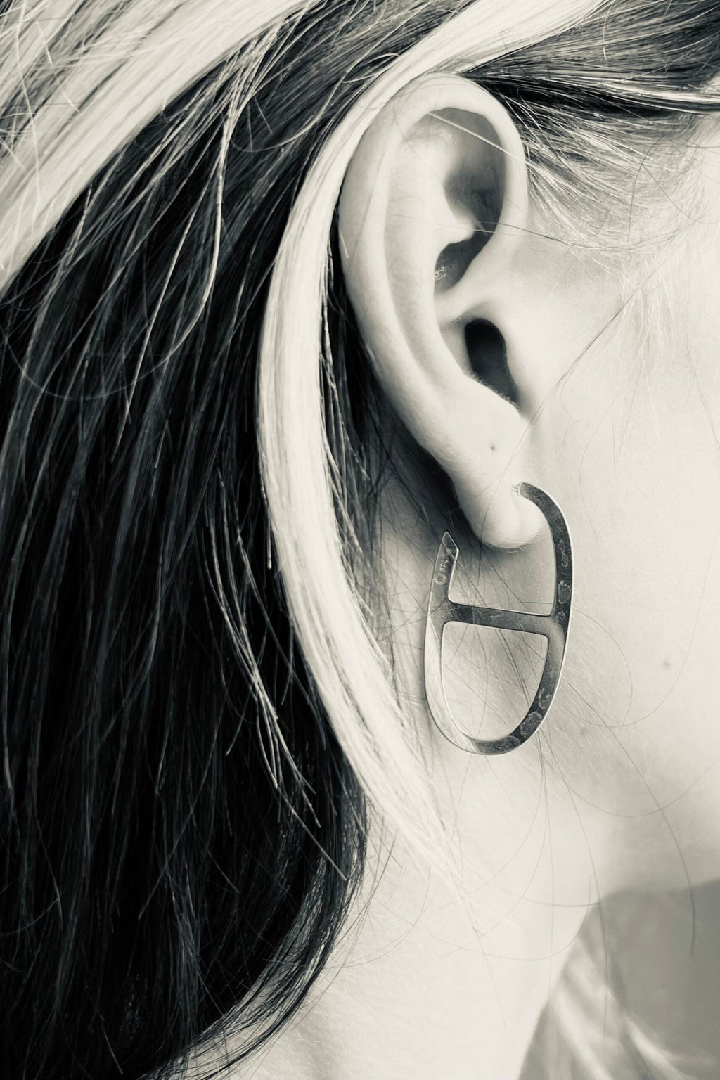 Oval BLANK Hoop