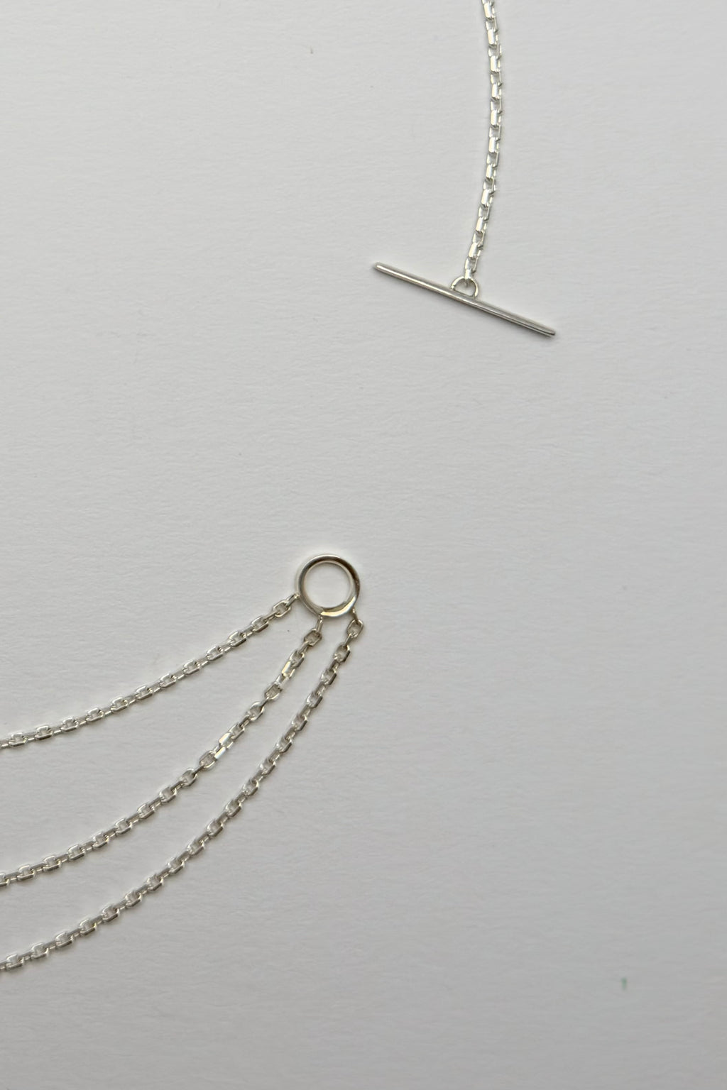TRACE 3line necklace
