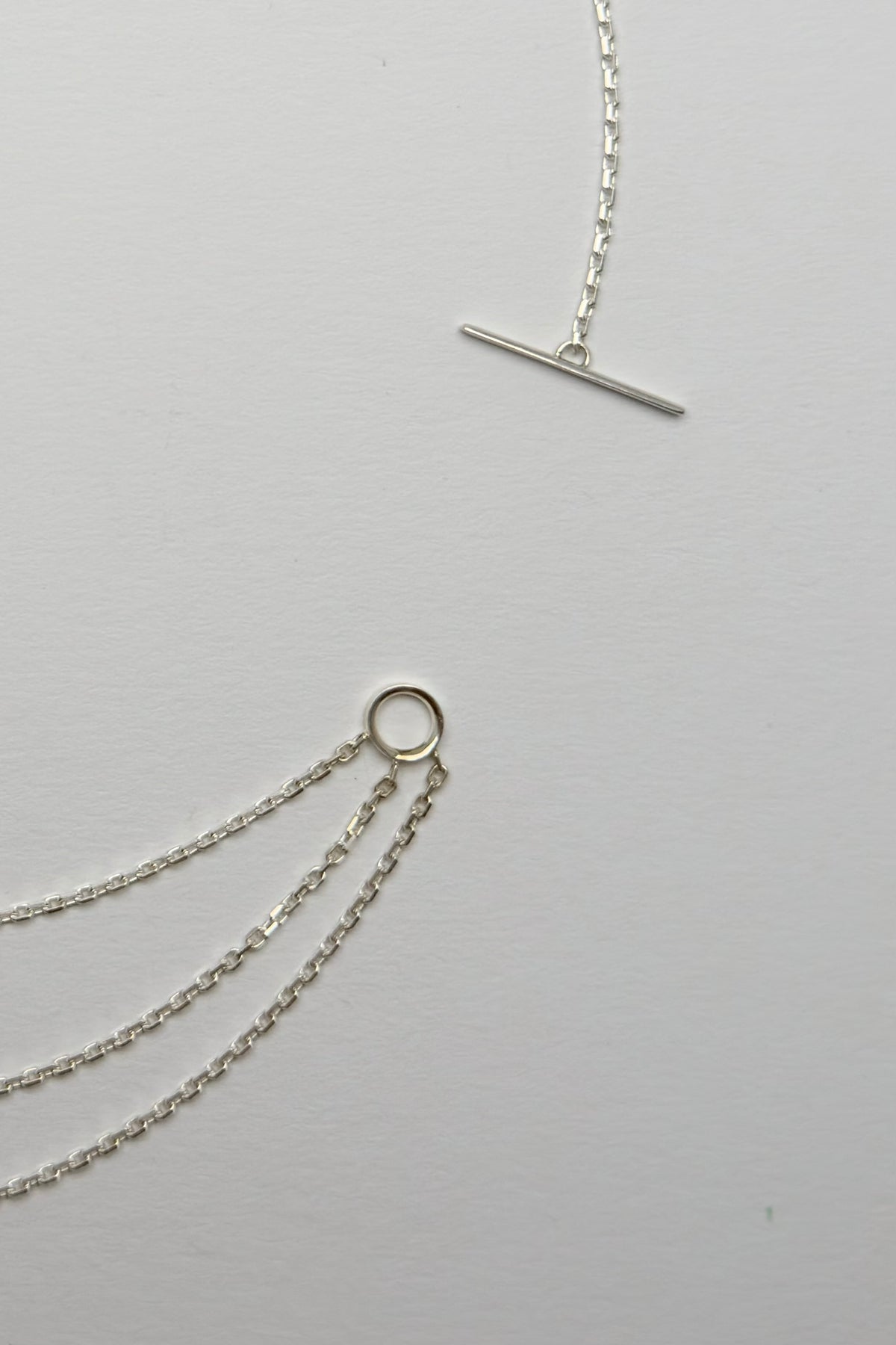 TRACE 3line necklace