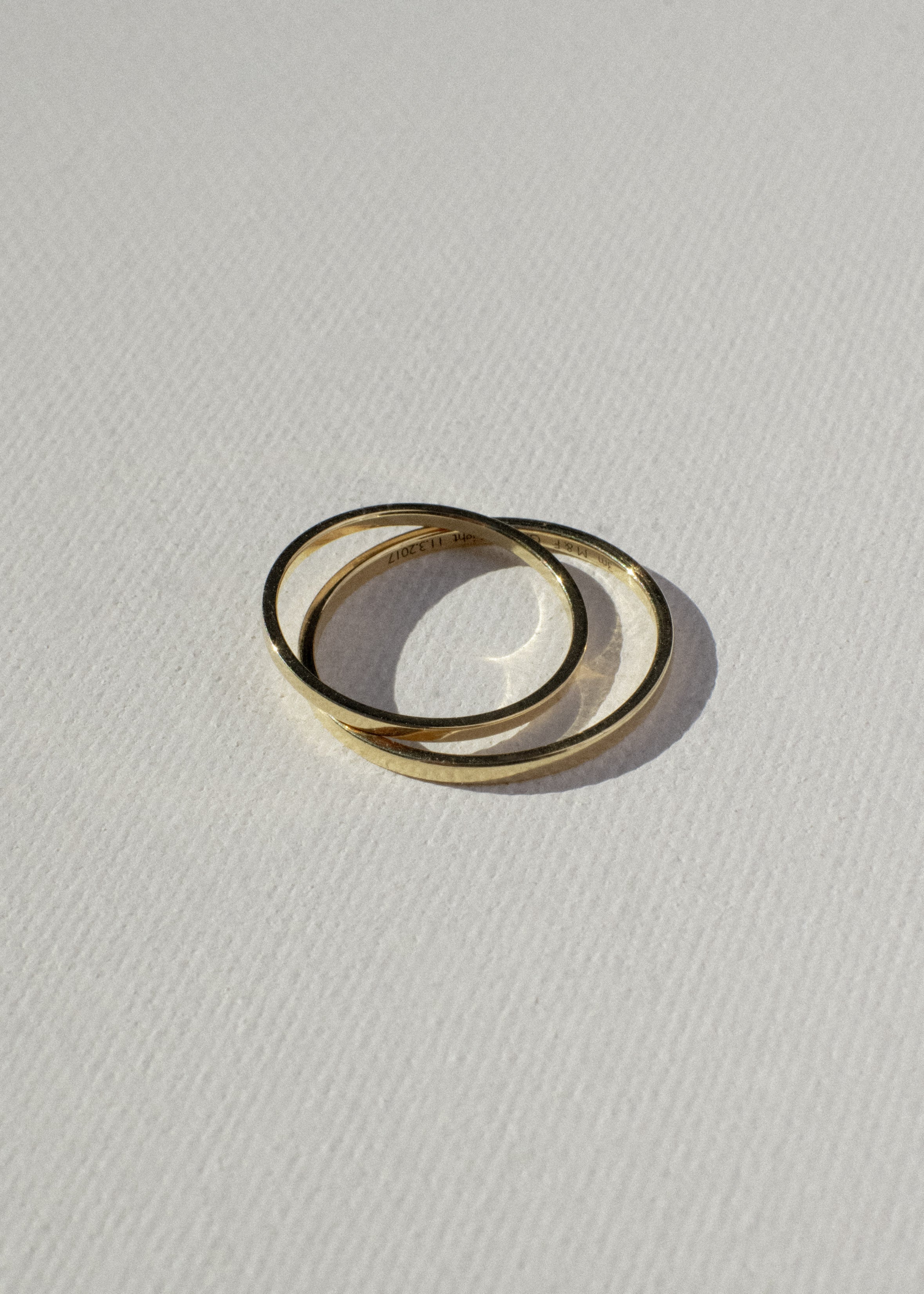 18k Gold Wedding Bands (K)