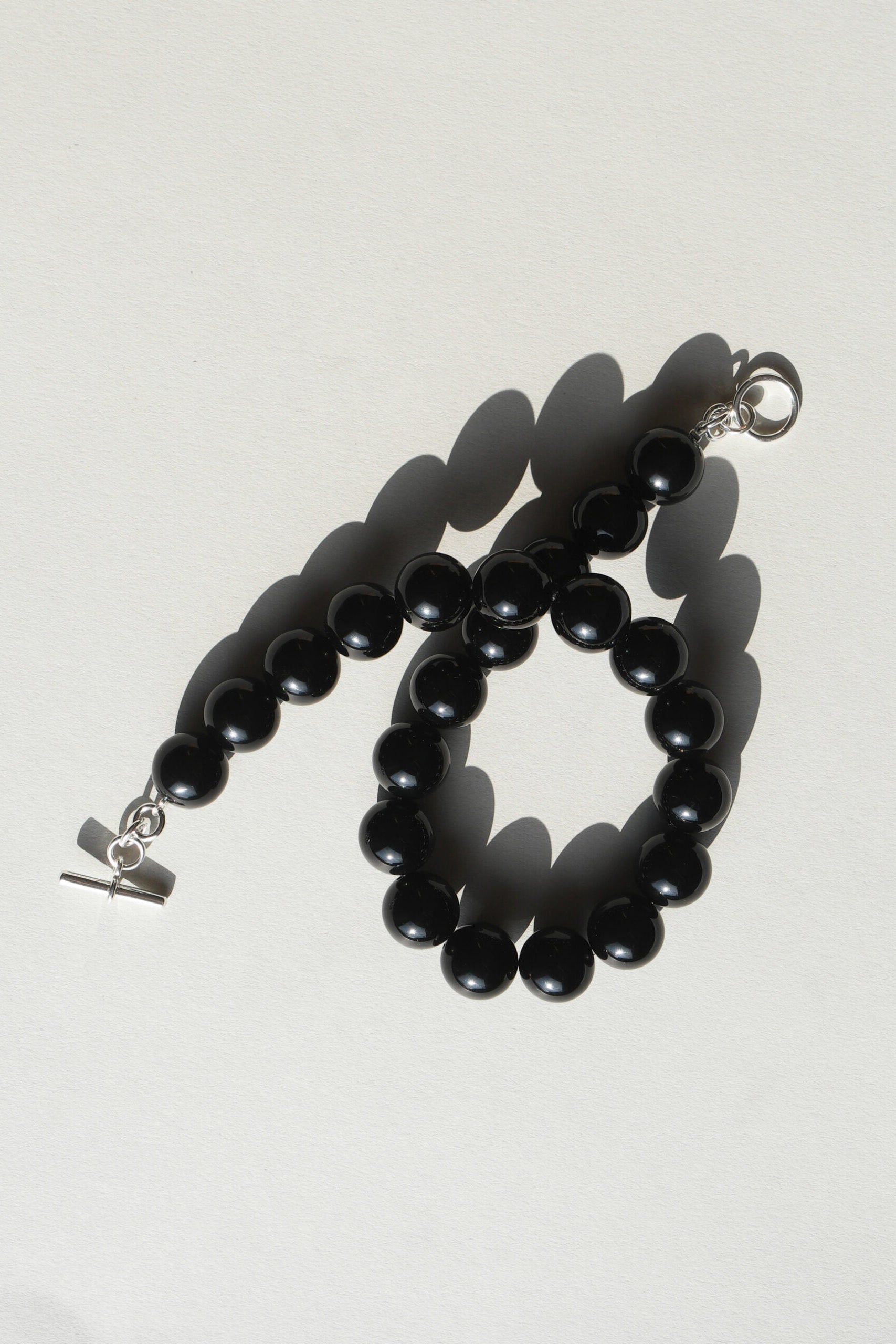 Chunky BLACK Necklace** – Saskia Diez