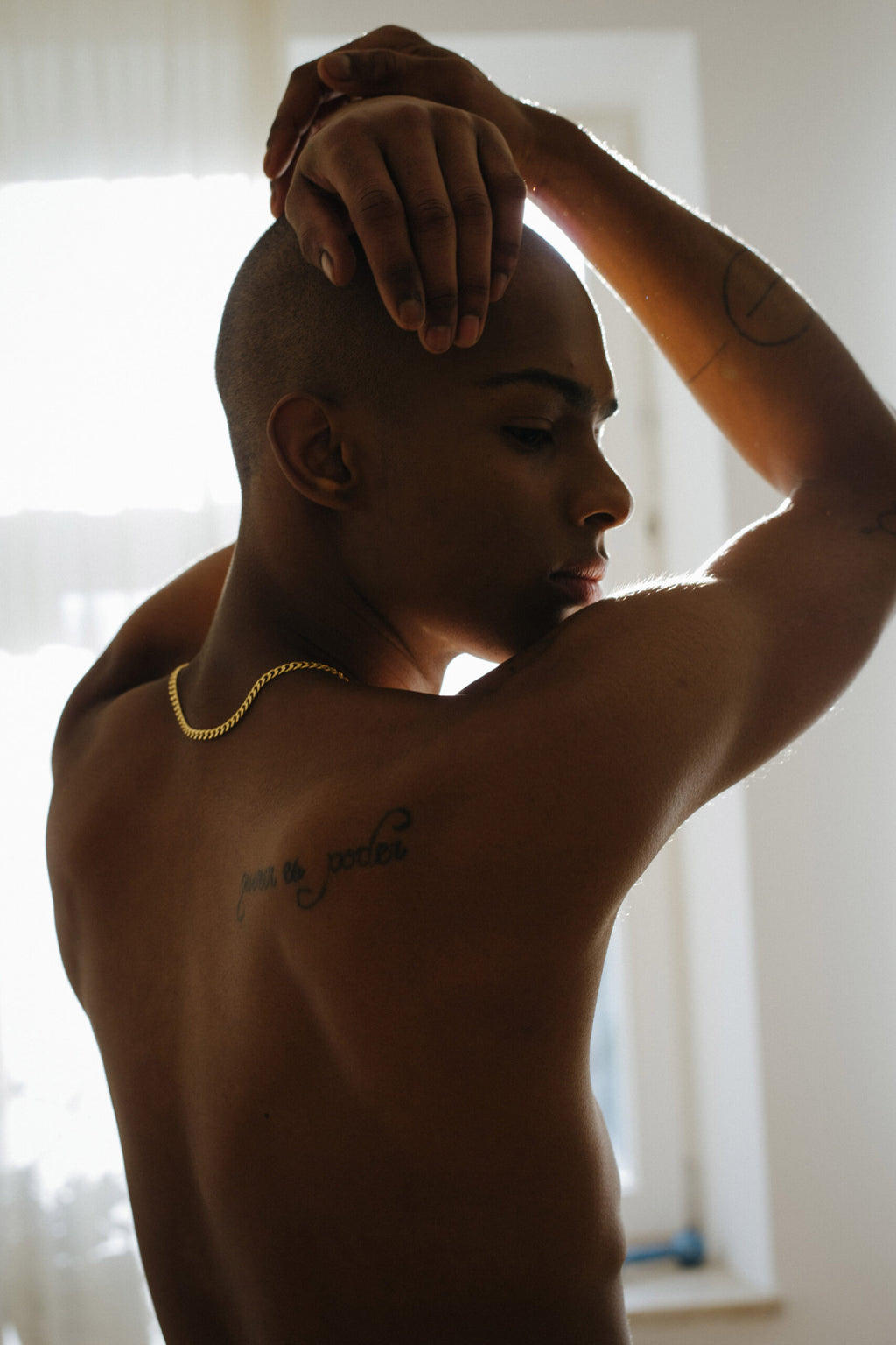 Narrow Gold IDENTITY Necklace
