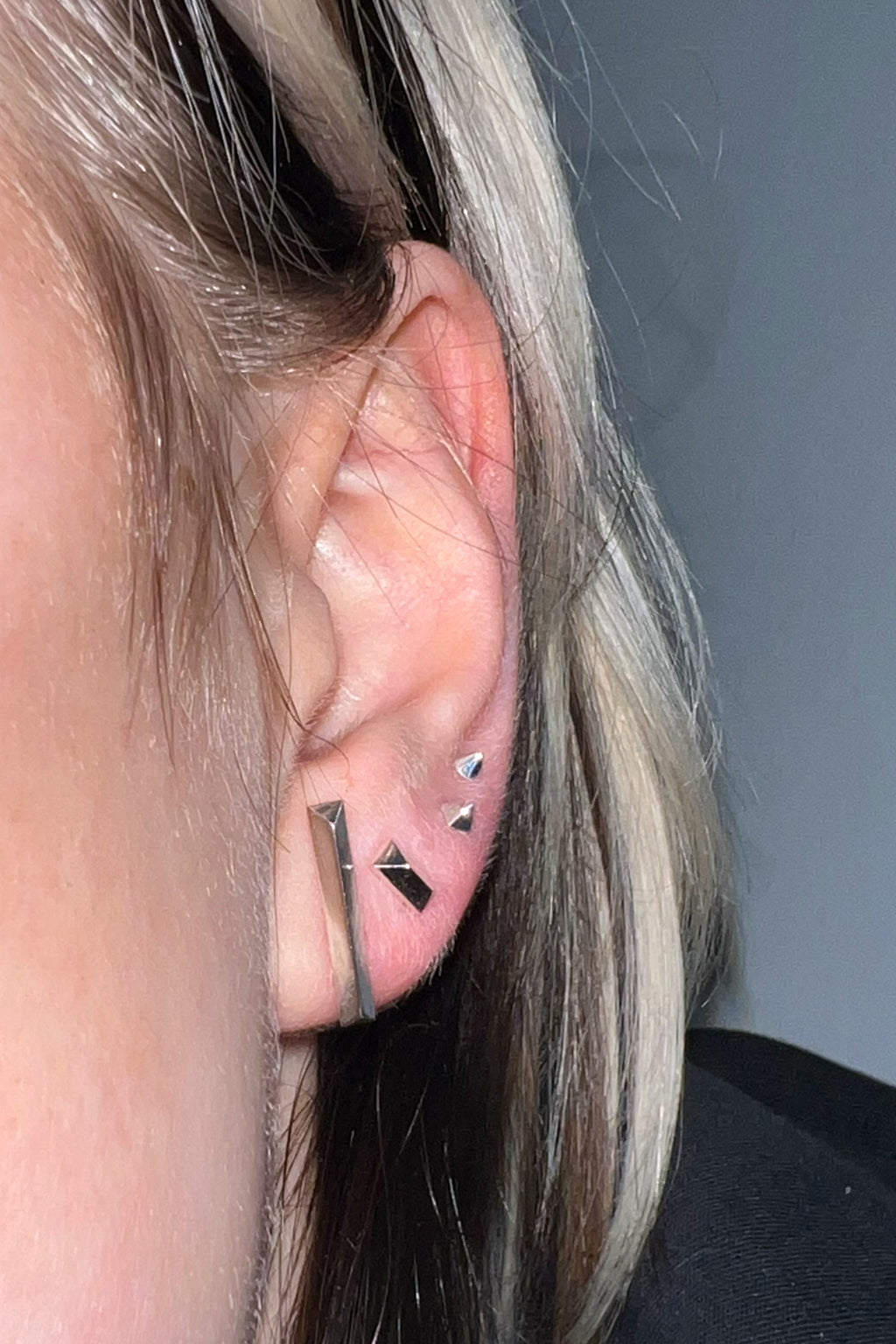 Pavé earstud 1 pcs.