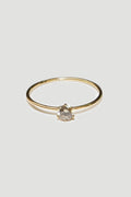 Champagne Diamond SOLITAIRE Ring