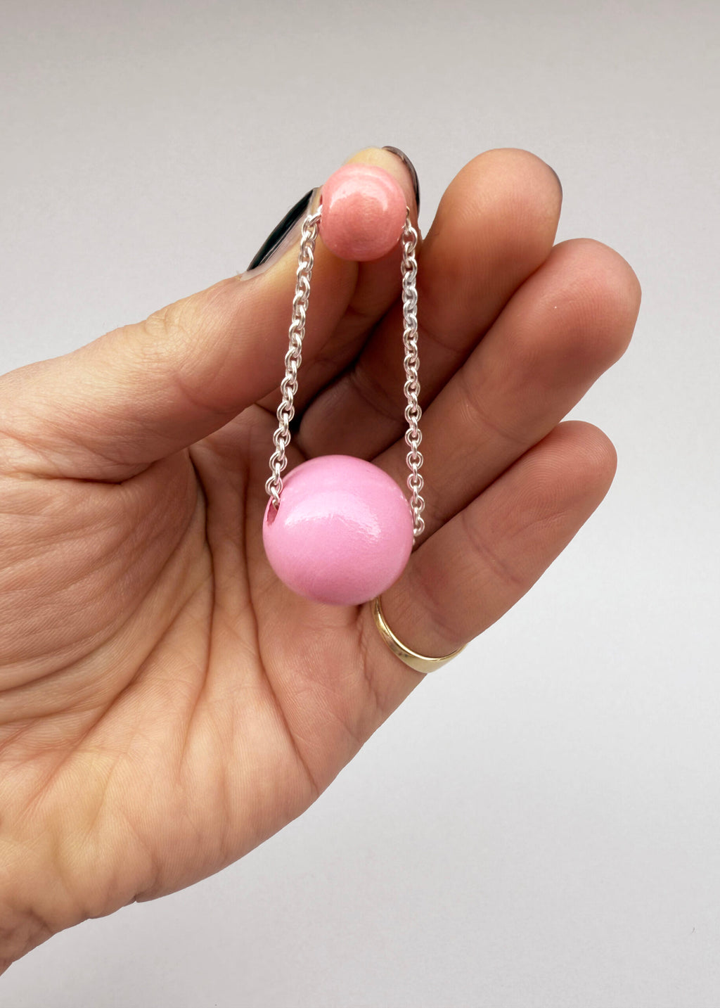 Double WOOD Earrings