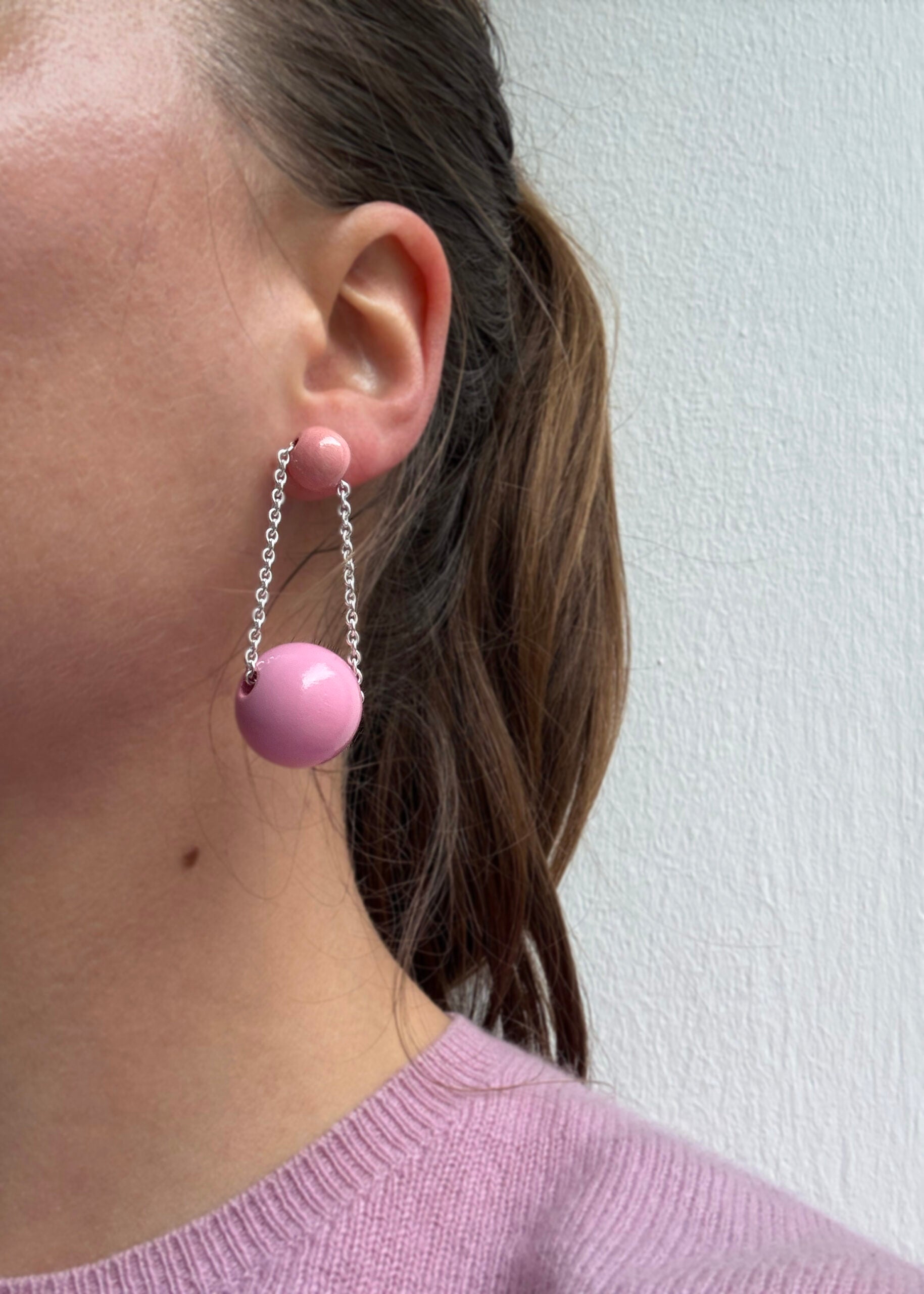 Double WOOD Earrings