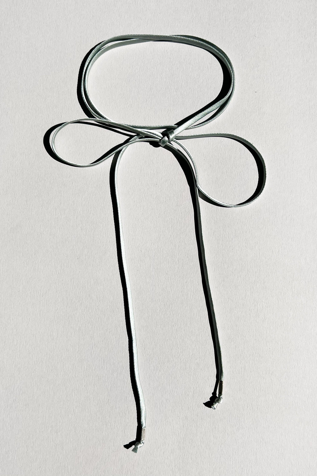 silk BOW choker
