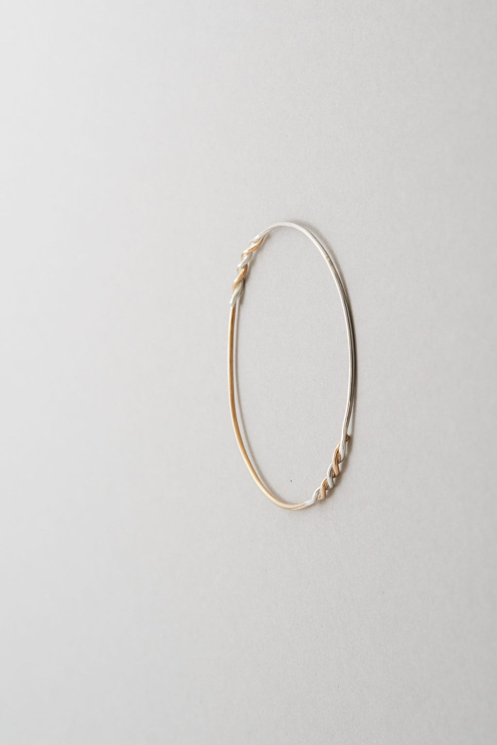 Bicolour Twisted Bangle