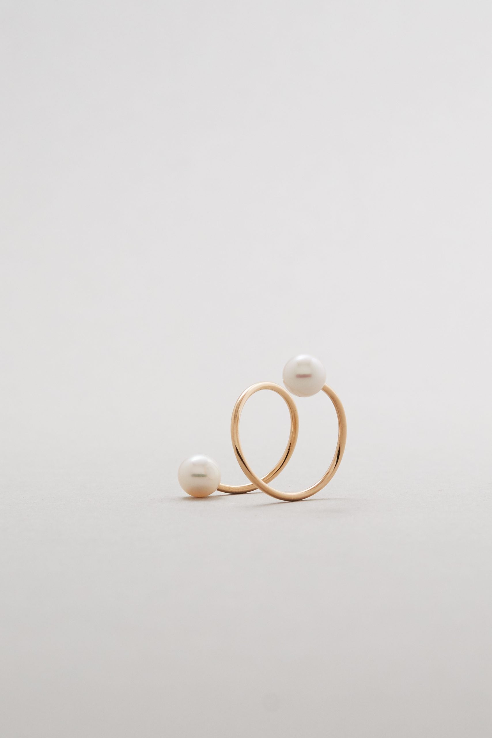 Spiral PEARL Ring