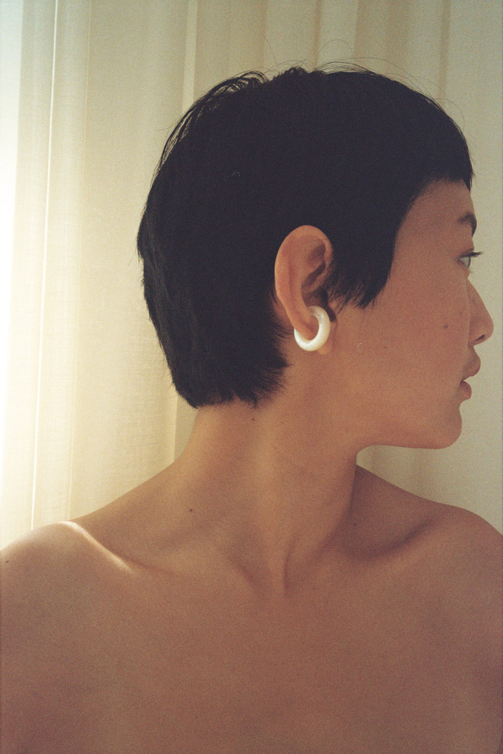 Small & Big MOP Ear Cuff