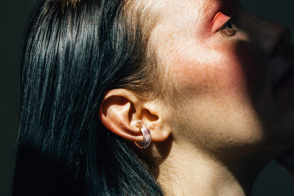 Semiprecious BOLD Ear Cuff