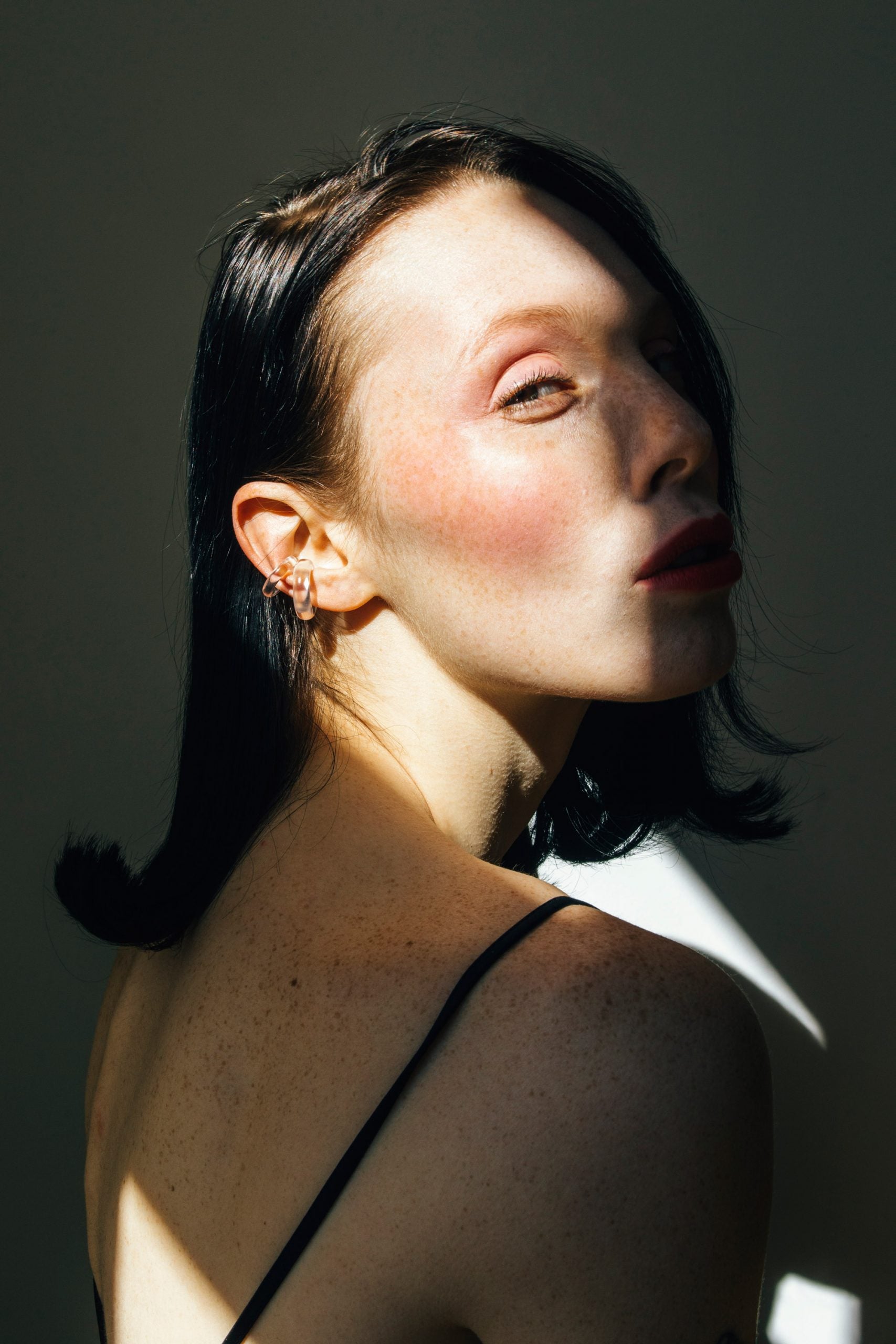 Semiprecious BOLD Ear Cuff