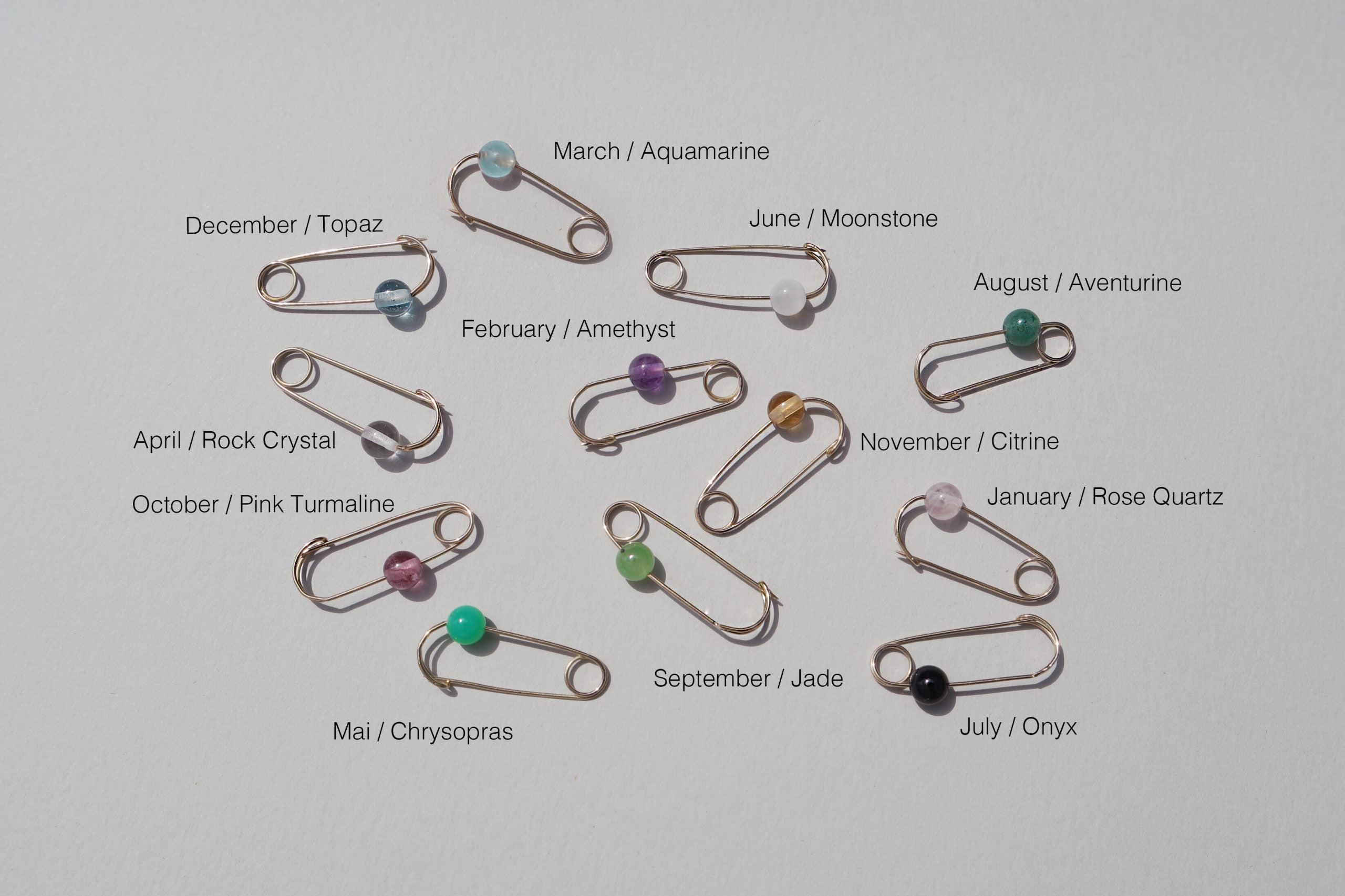 BIRTHDAY brooch