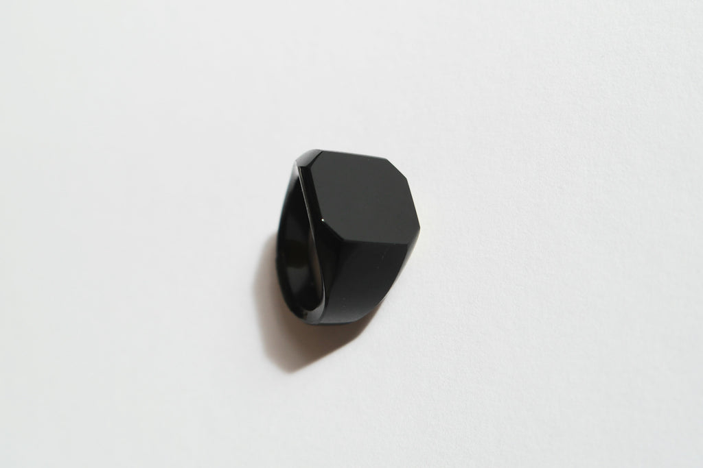 Black SIGNET Ring