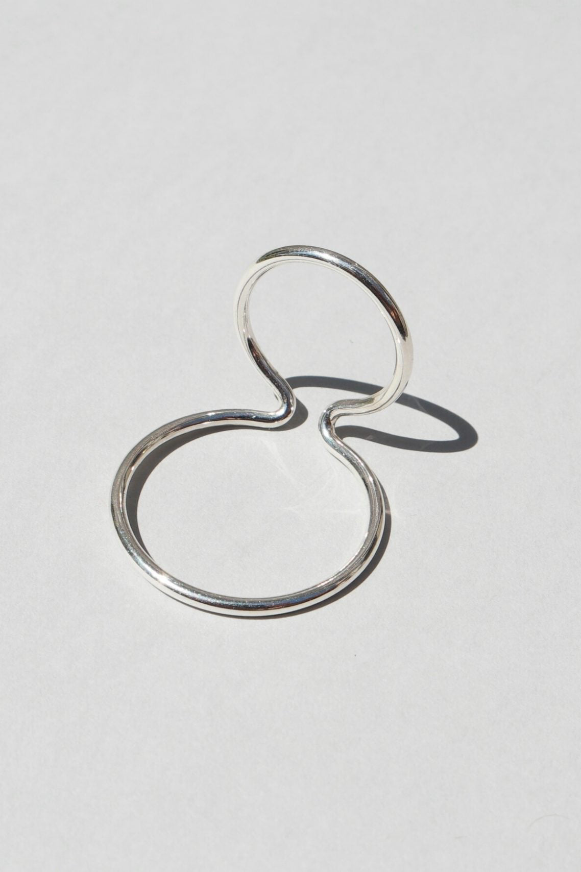 Double WIRE BOLD Ear Cuff Down