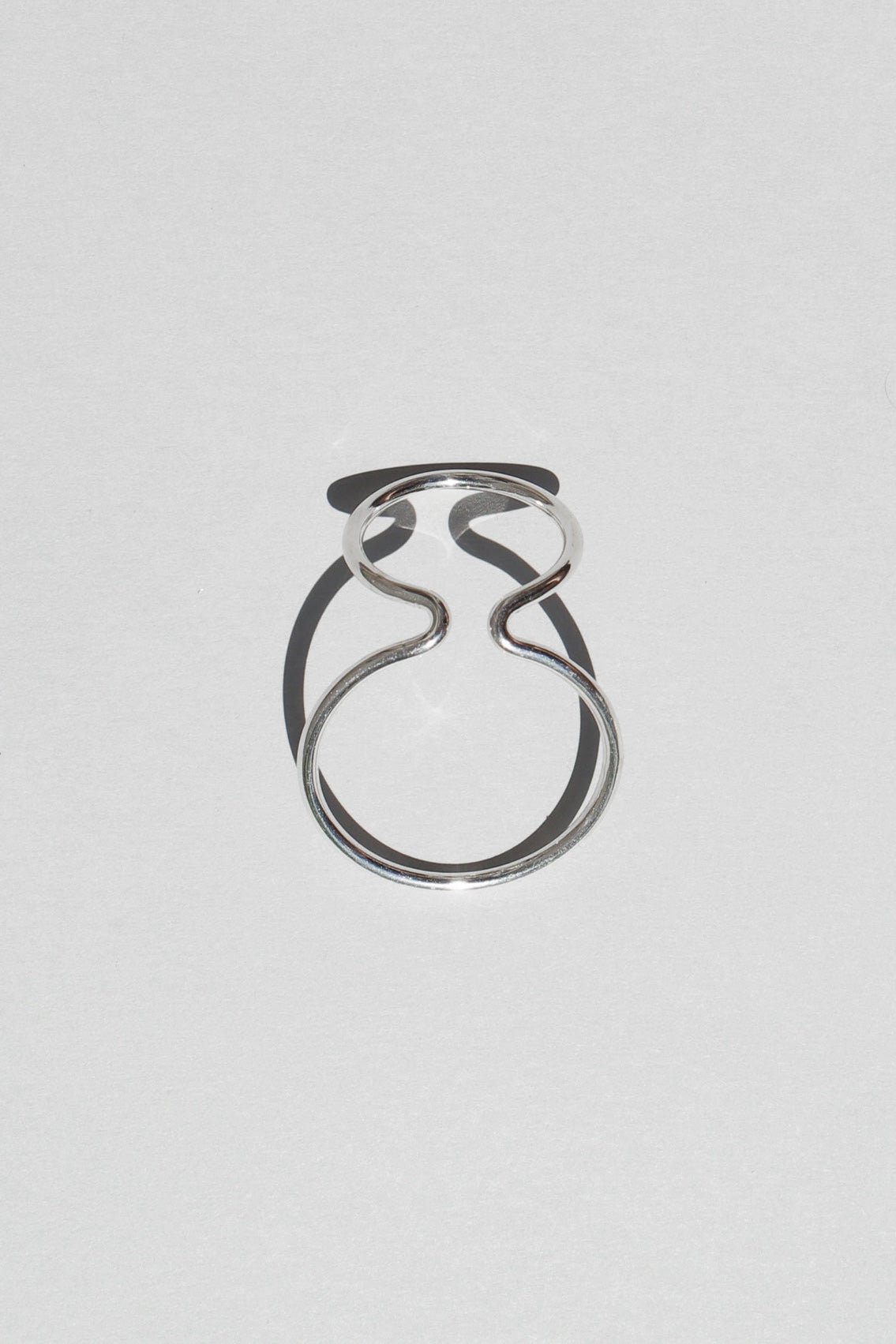 Double WIRE BOLD Ear Cuff Down
