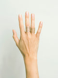 Multi WIRE BOLD Ring