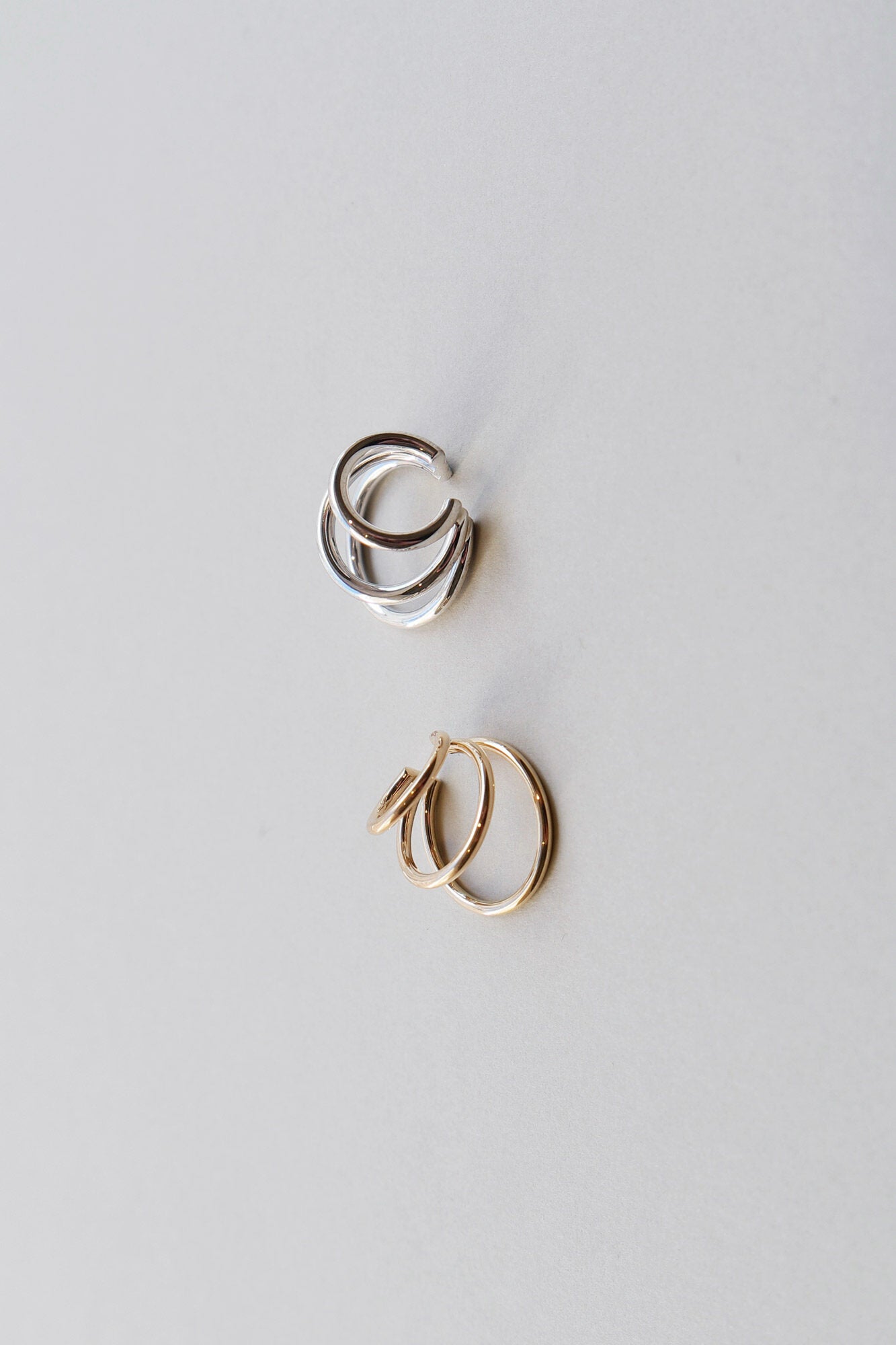 WIRE BOLD Triple Ear Cuff