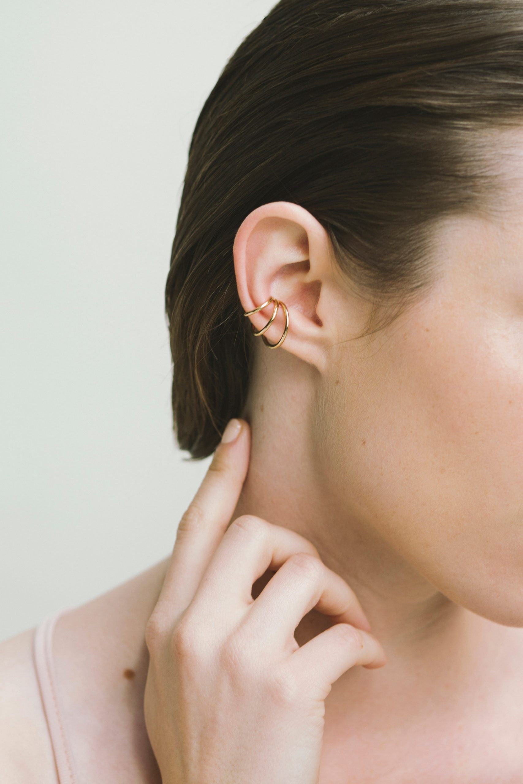 WIRE BOLD Triple Ear Cuff – Saskia Diez