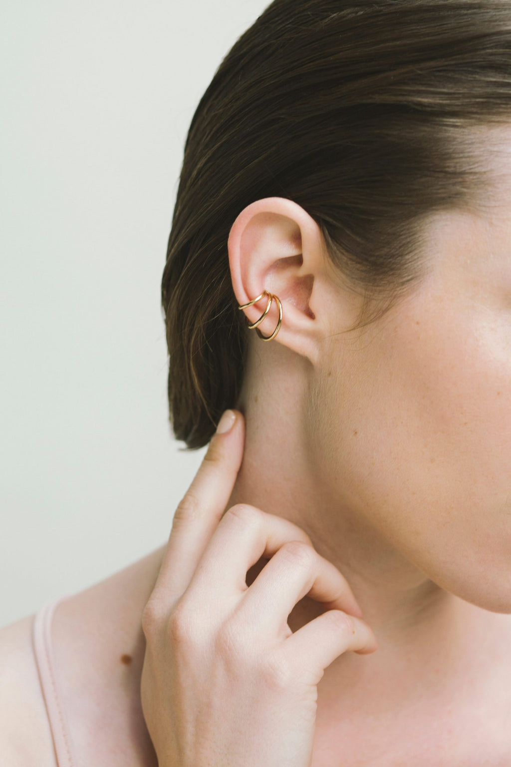 WIRE BOLD Triple Ear Cuff