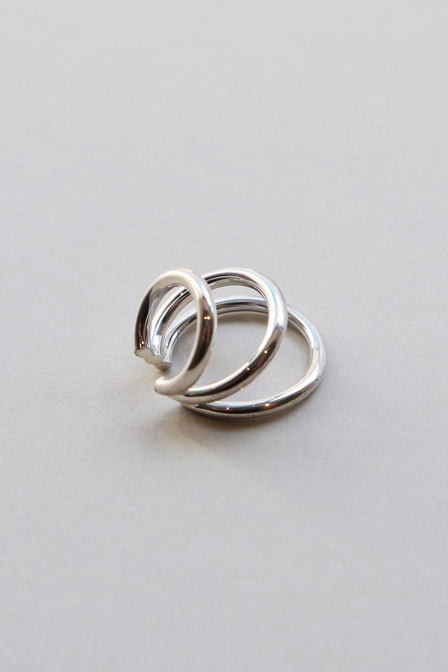 WIRE BOLD Triple Ear Cuff