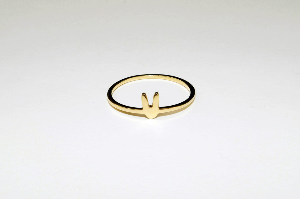 Gold BUNNY Ring