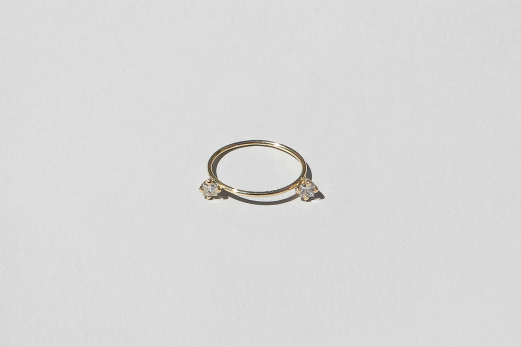 DIRTY DIAMOND Twin Ring