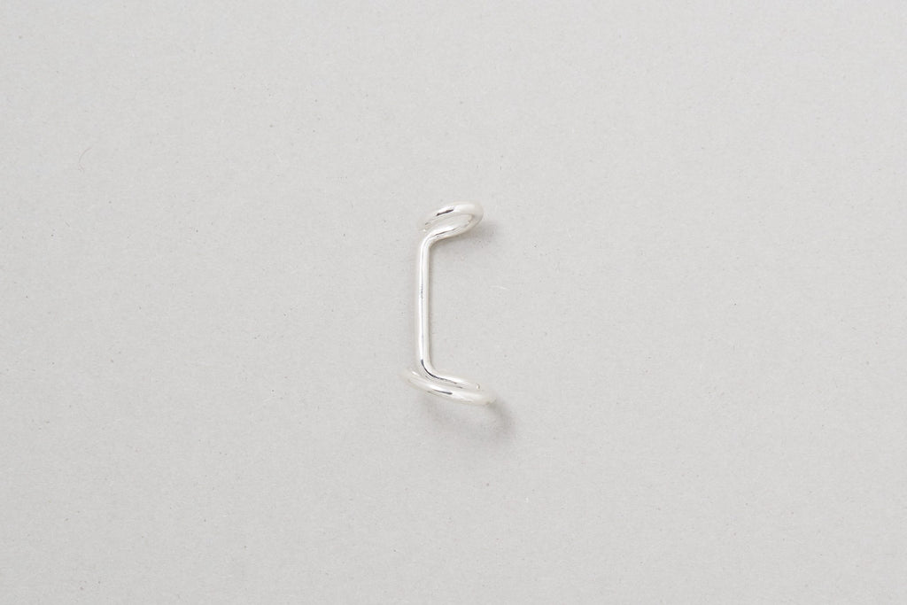 Double WIRE BOLD Ear Cuff Up