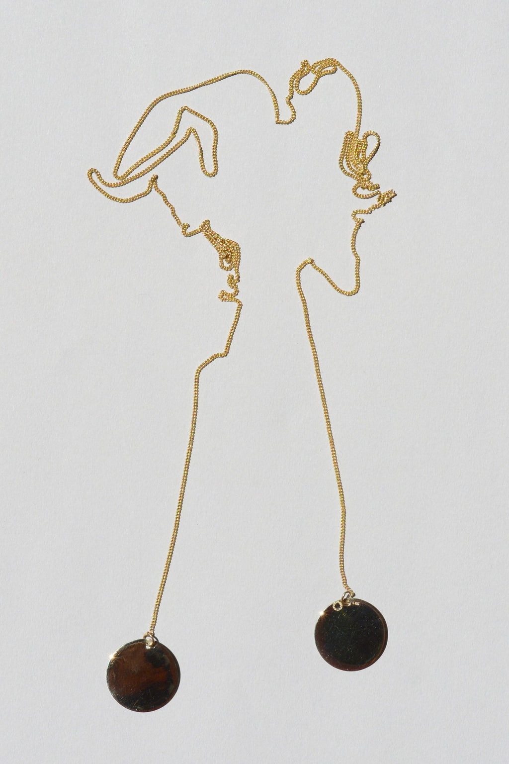 Double PAILLETTES Necklace