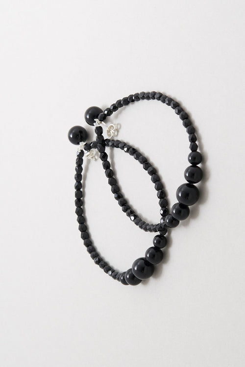 Black DROP Earrings