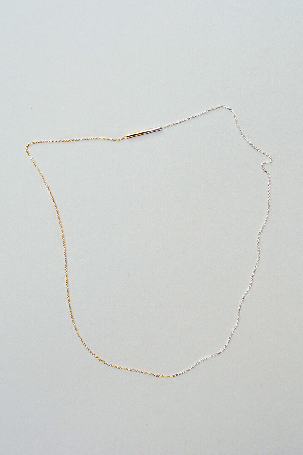 Bicolour FINE Round Necklace