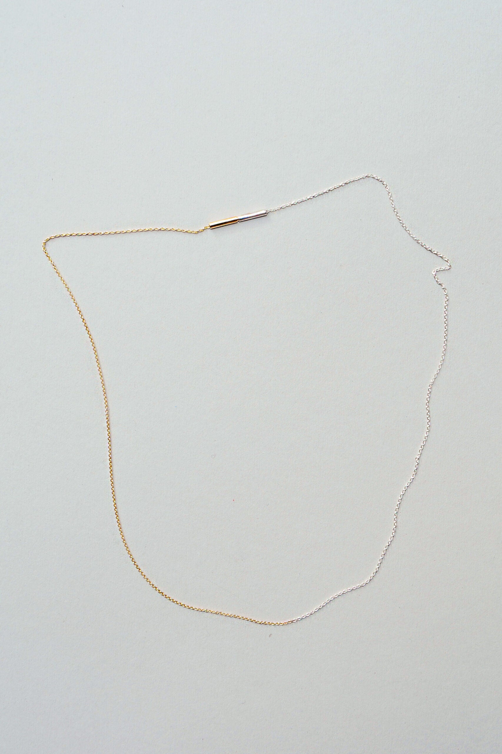 Bicolour FINE Round Necklace