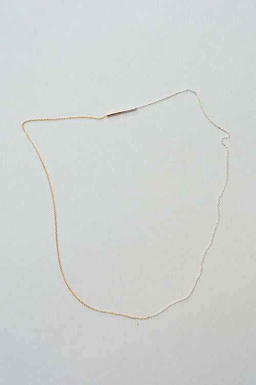 Bicolour FINE Round Necklace