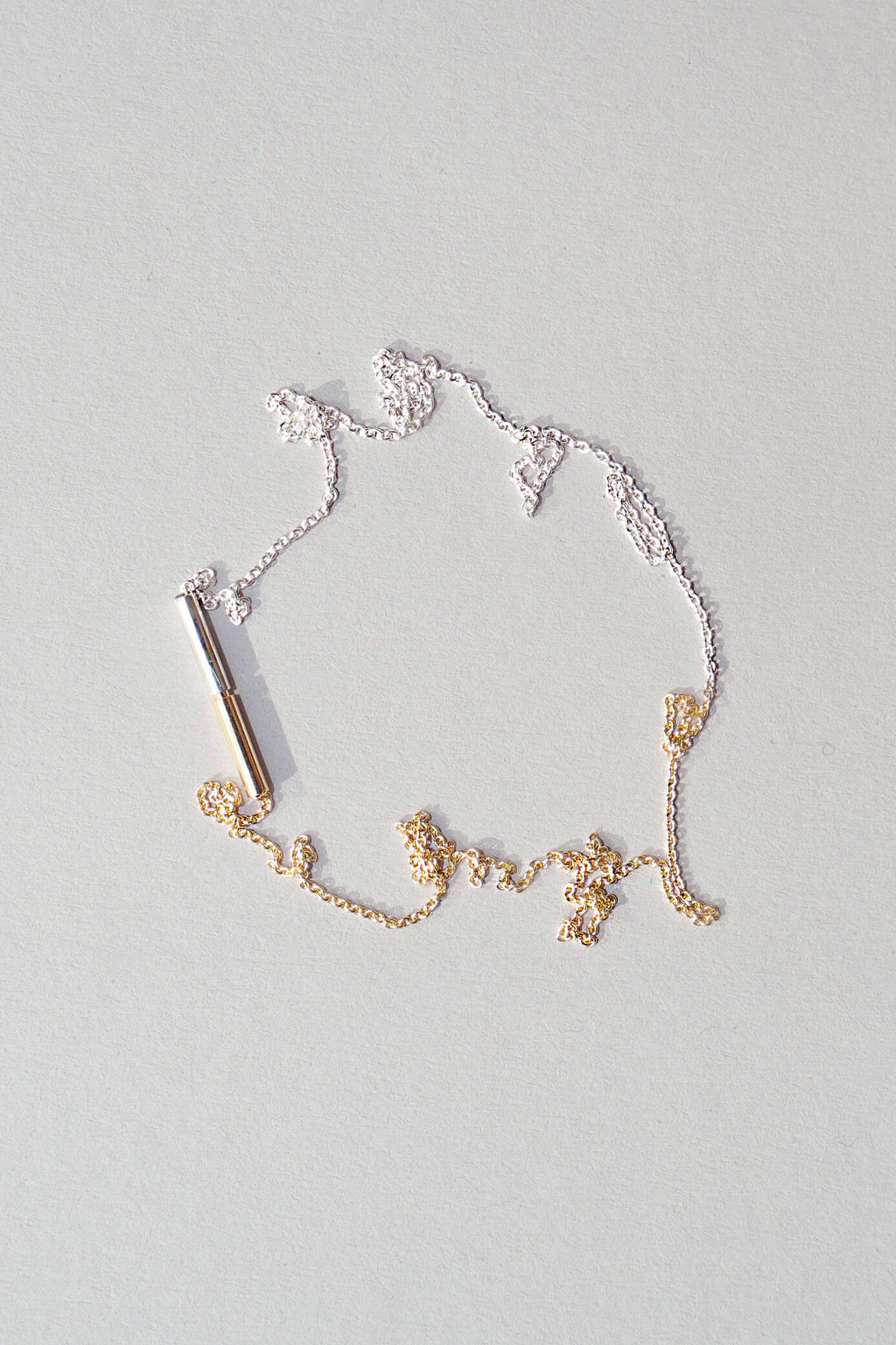 Bicolour FINE Round Necklace