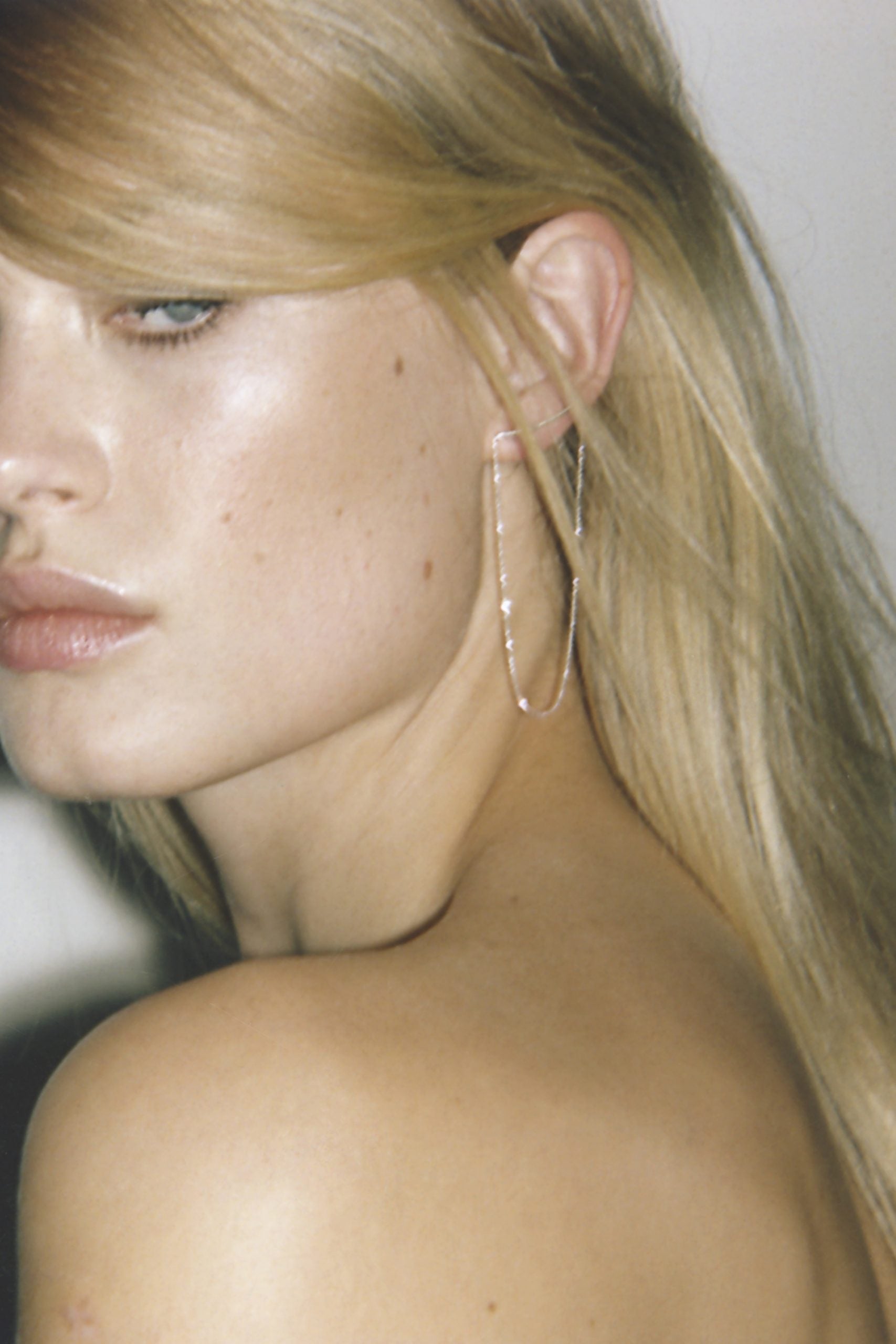 Gold MELTING Earrings