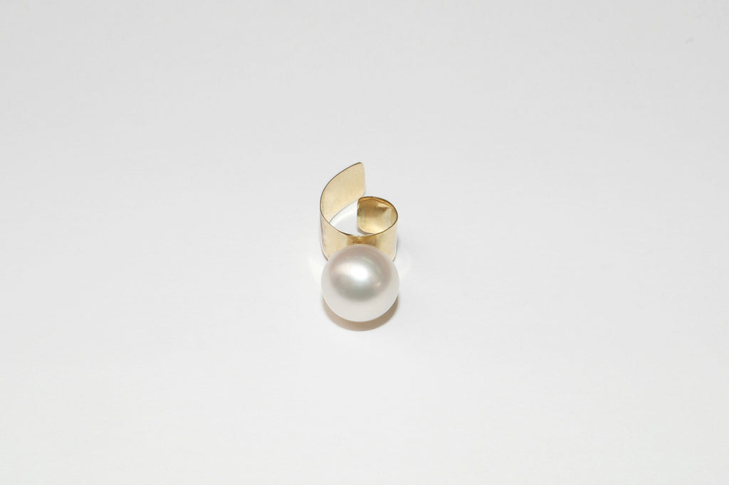 Gold PEARL POP Ear Cuff