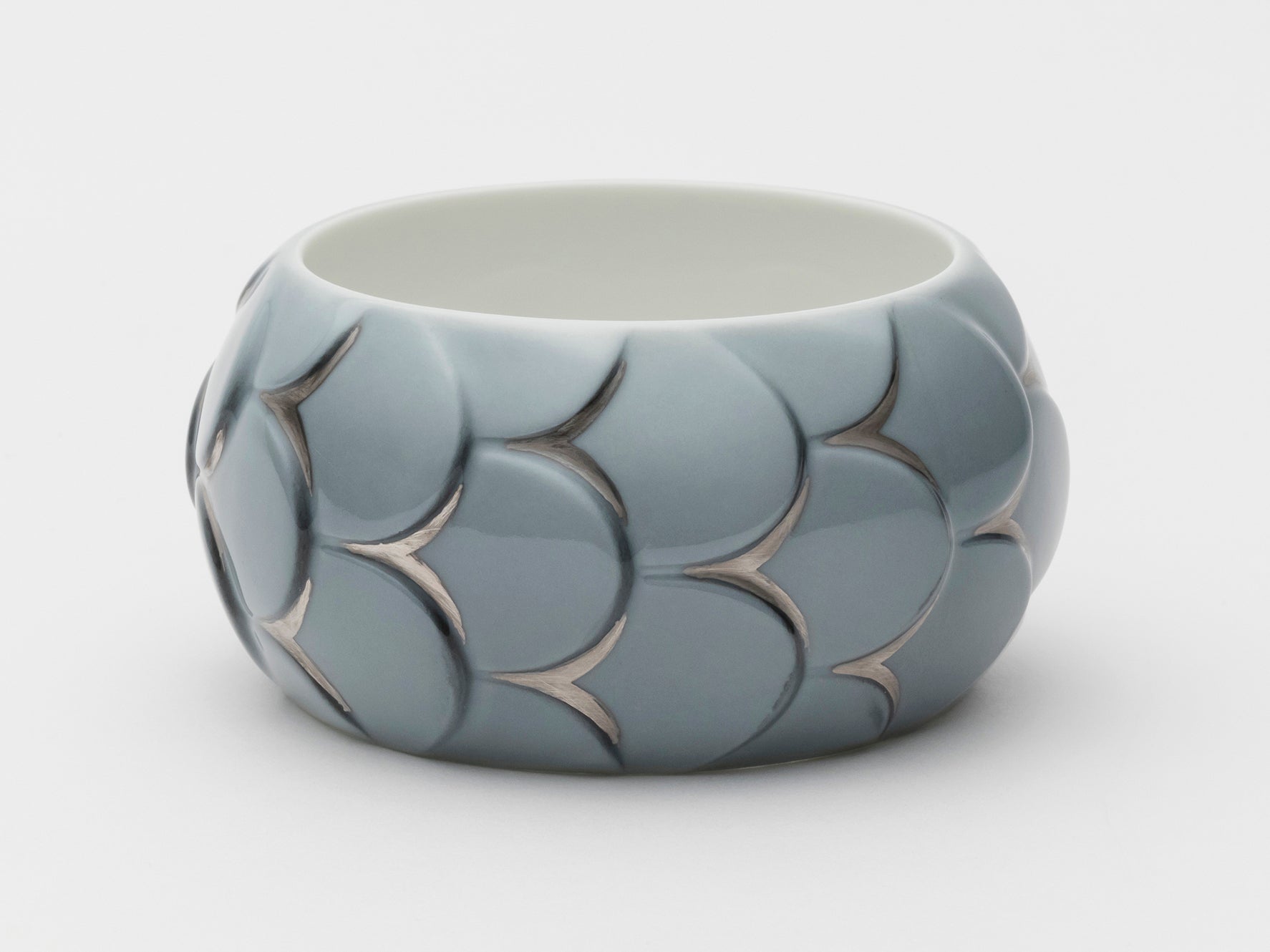 Grey Silver Drake Cuffs