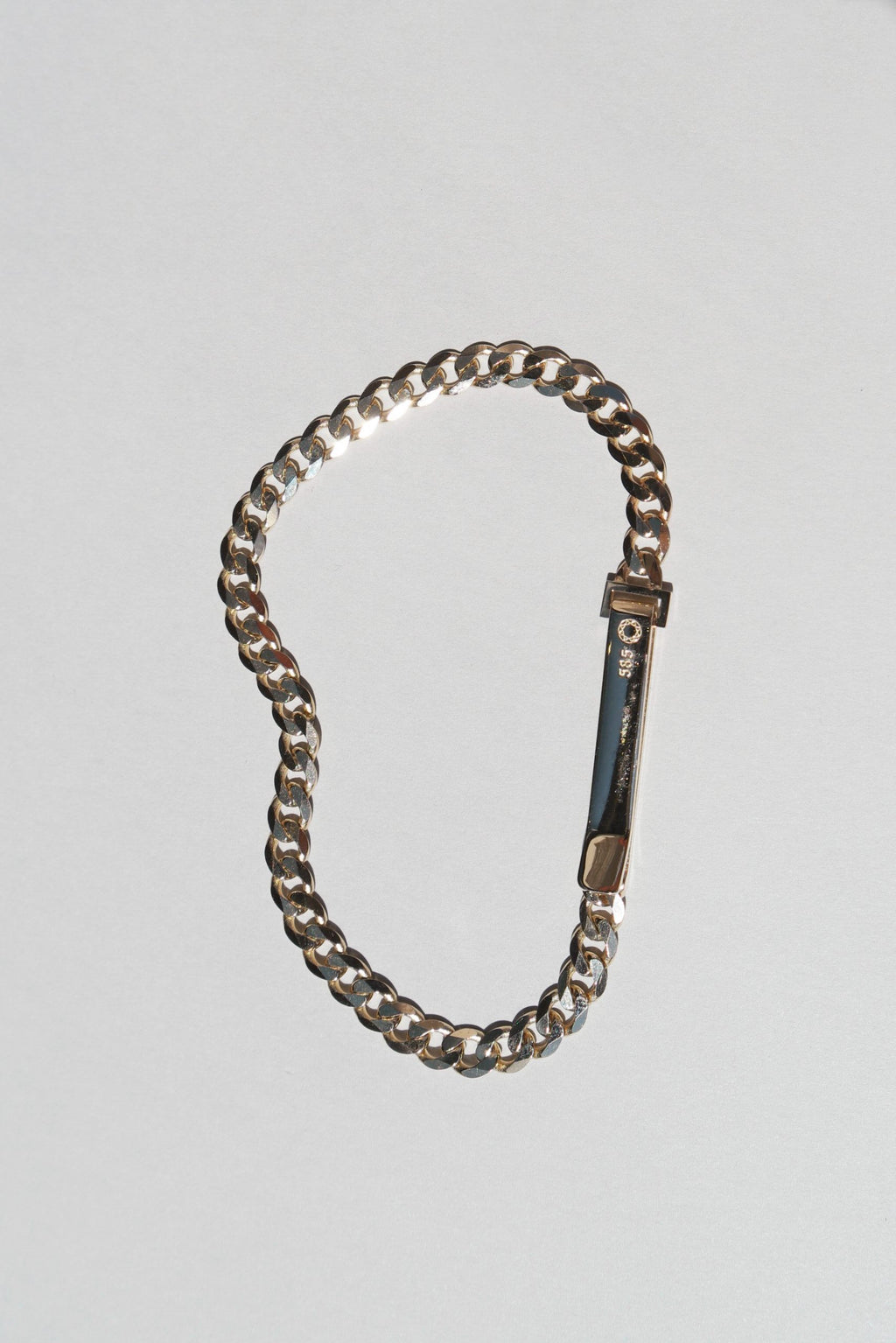 Gold Narrow IDENTITY Bracelet