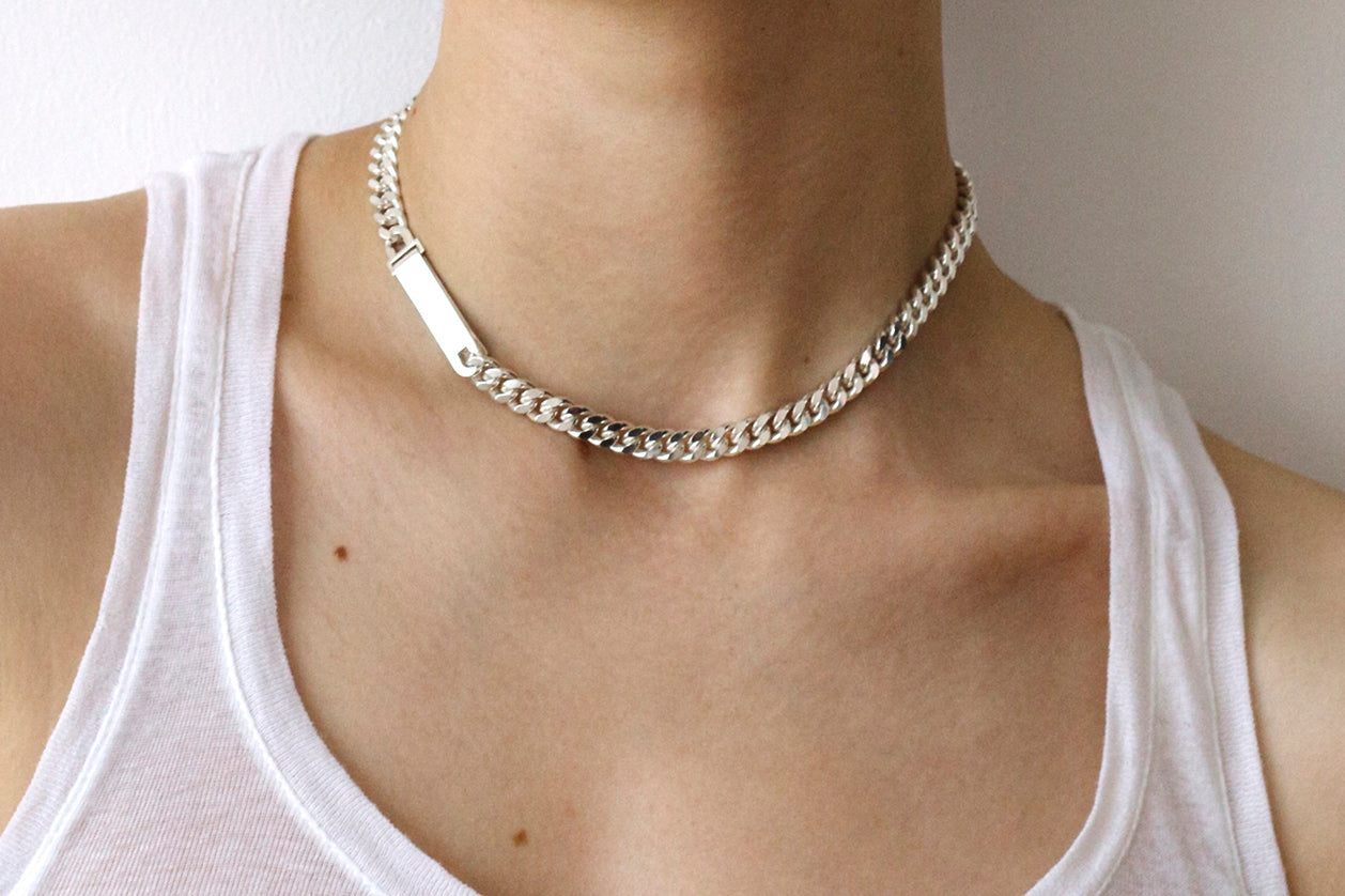 アクセサリー Saskia Diez NECKLACE CHOKER IDENTITY choker** – Saskia Diez