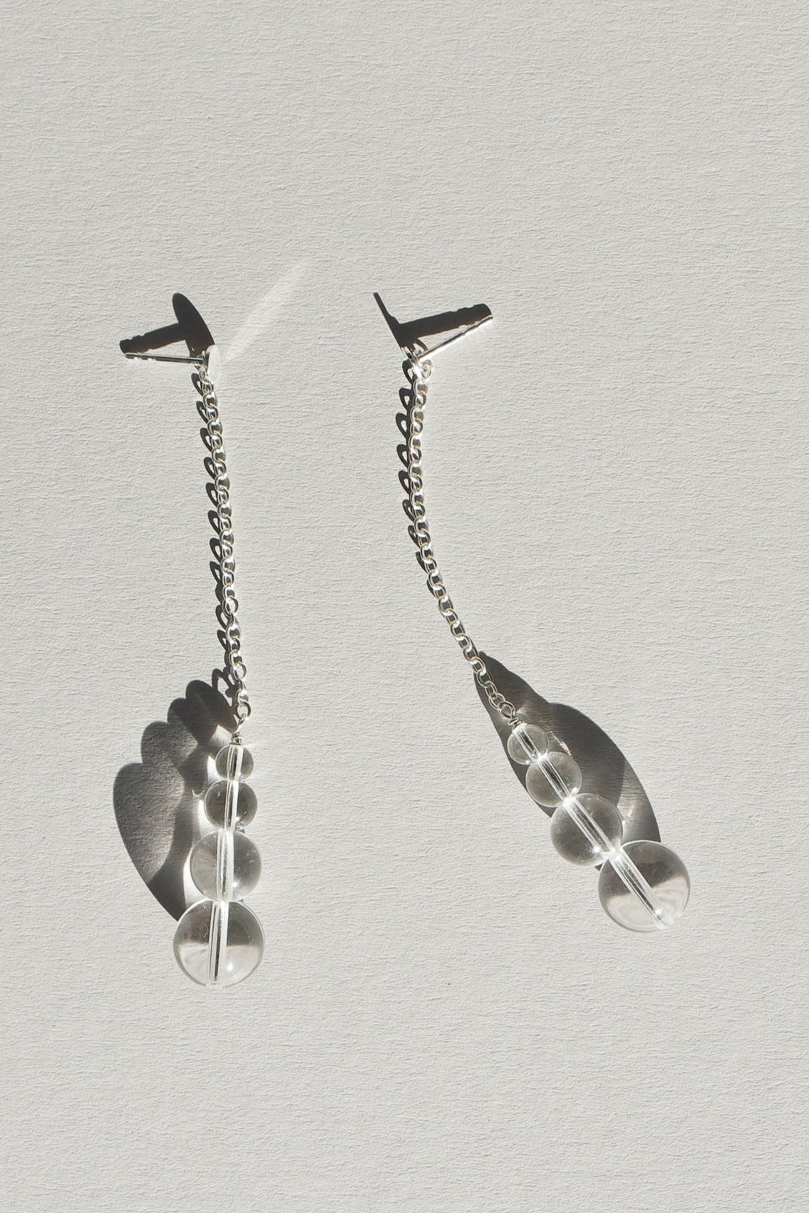 Short Drop CRYSTAL Earrings