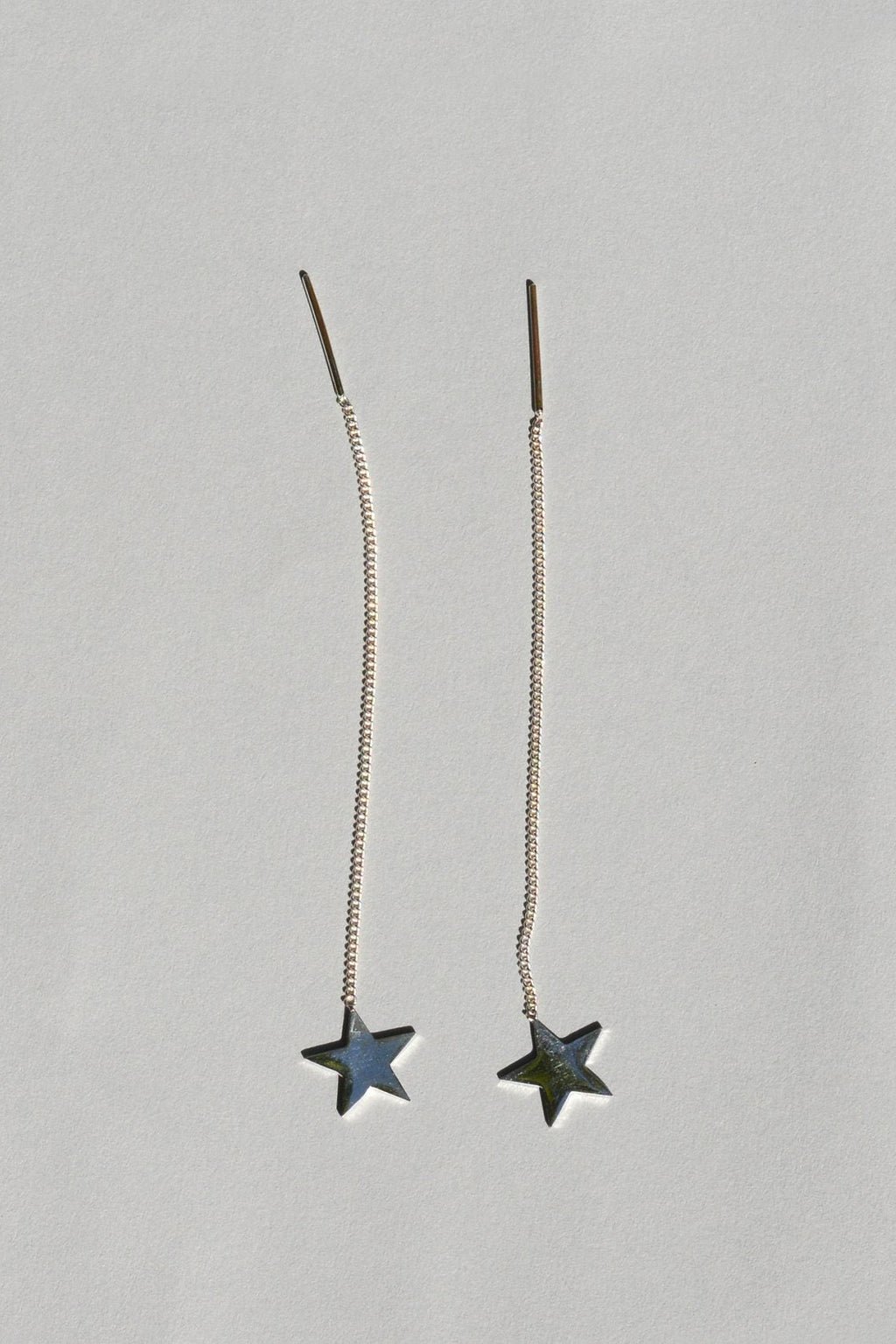 Long STAR Earrings