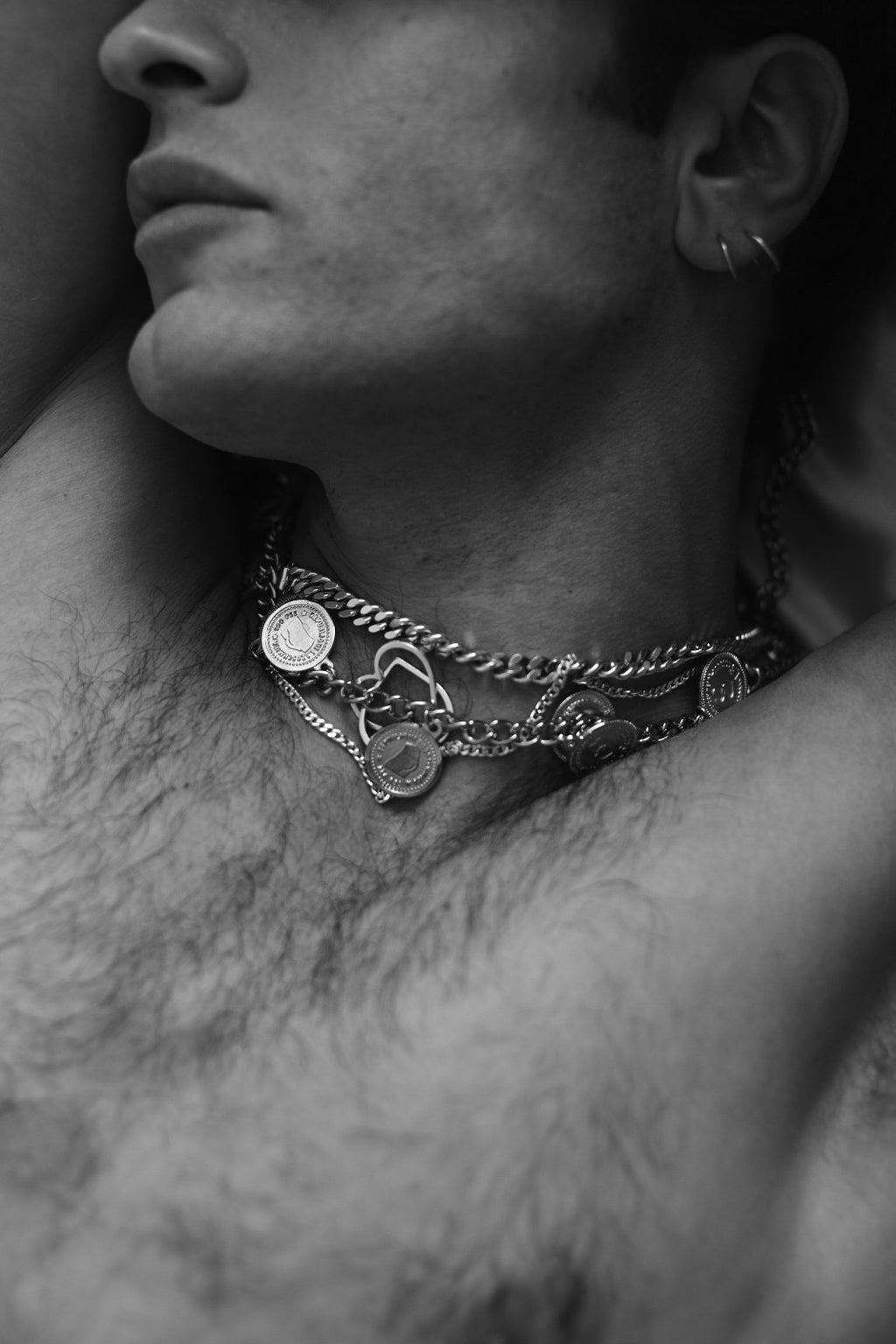 DIEZ x LS Linked Hearts Necklace