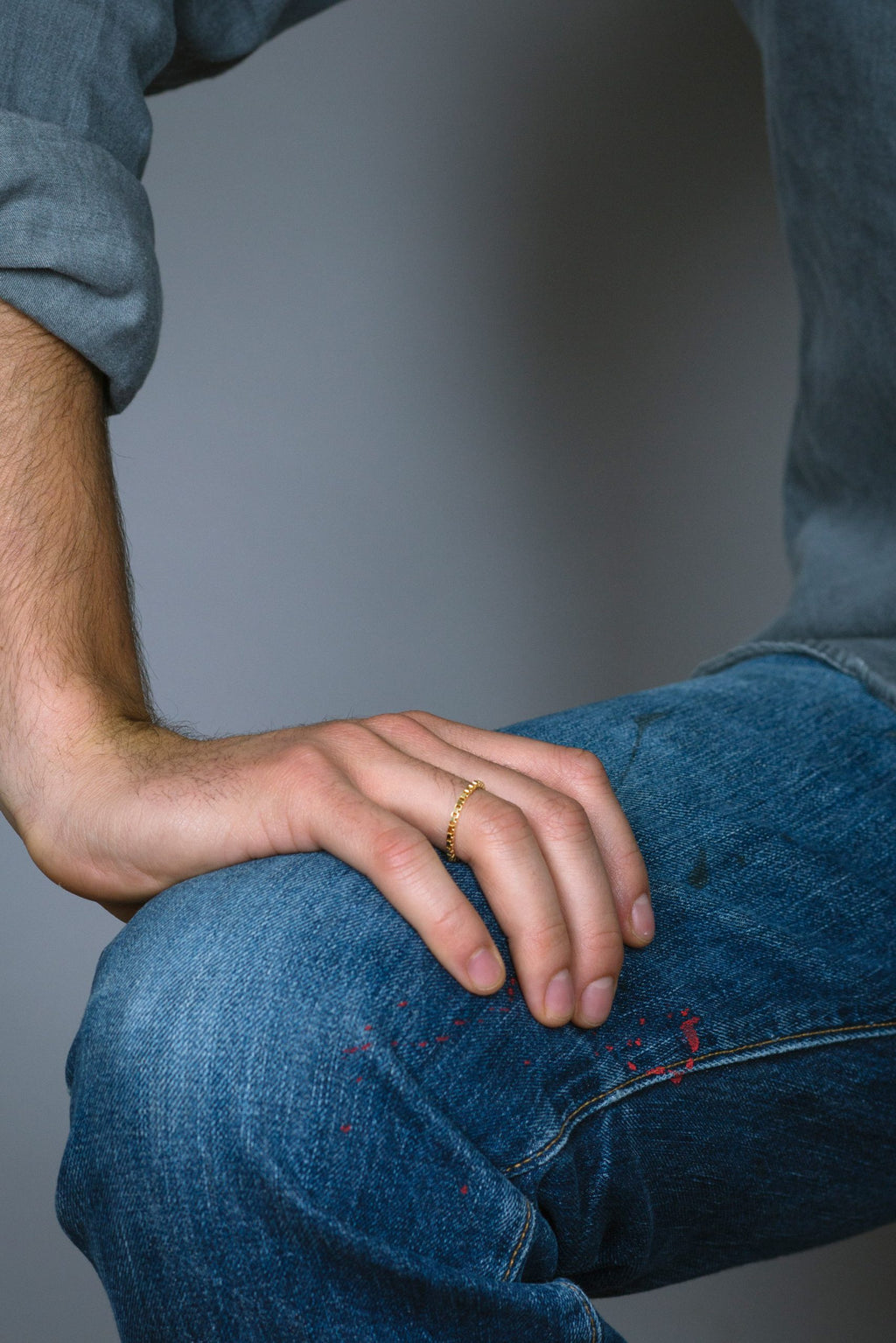 Mens SEMIFINE Ring