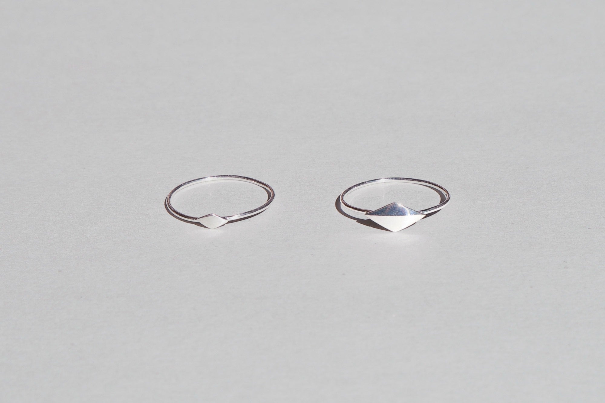 Mini & Tiny RHOMBO Ring