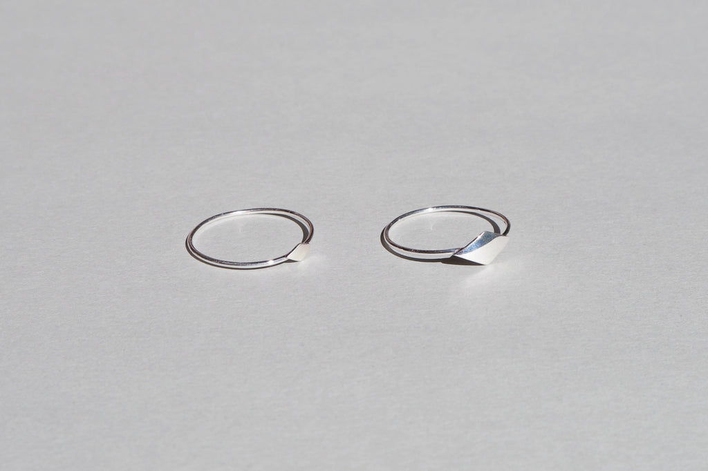 Mini & Tiny RHOMBO Ring
