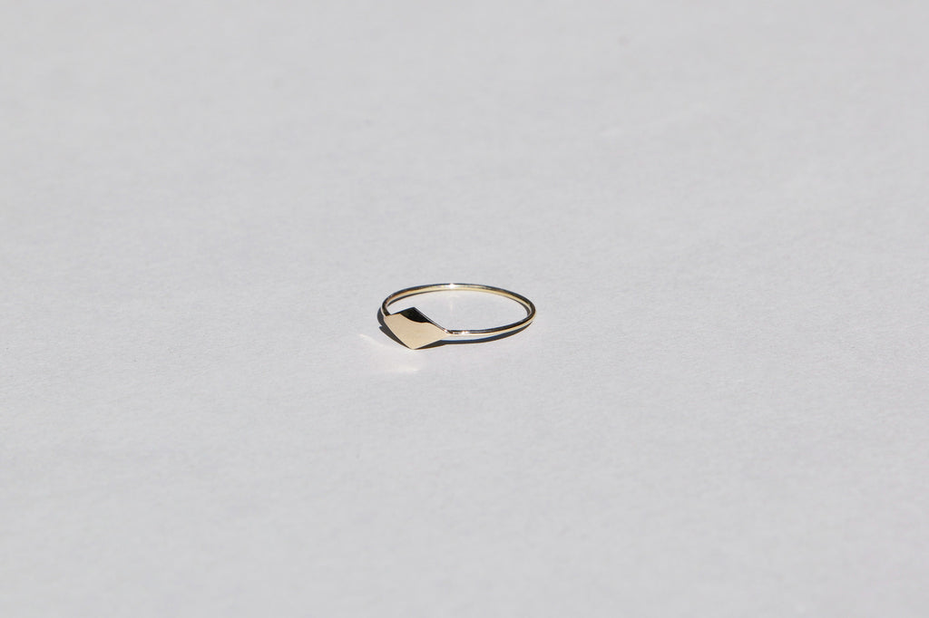 Mini & Tiny RHOMBO Ring