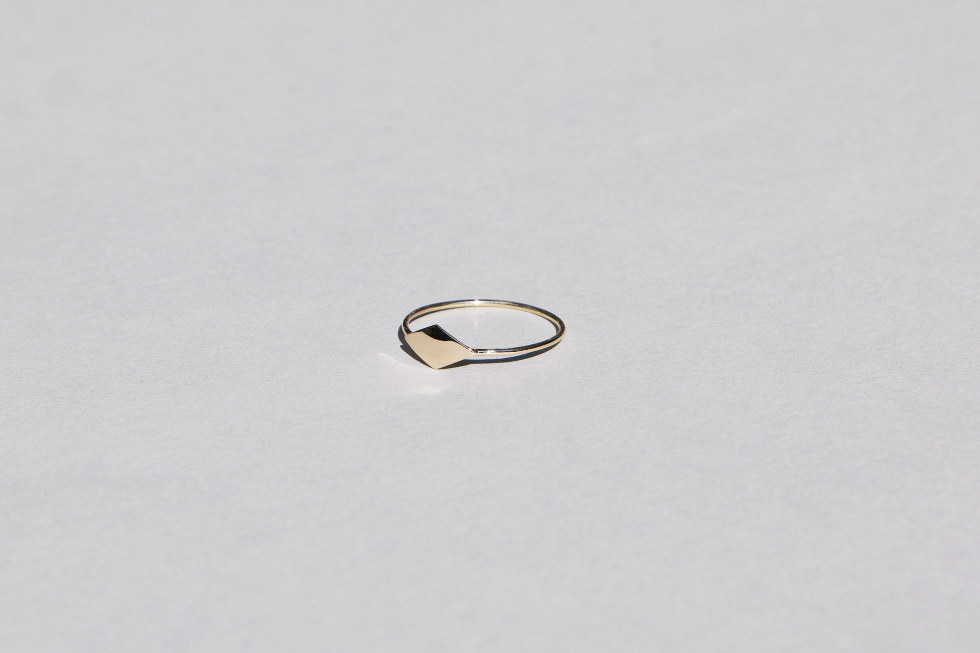 Mini & Tiny RHOMBO Ring